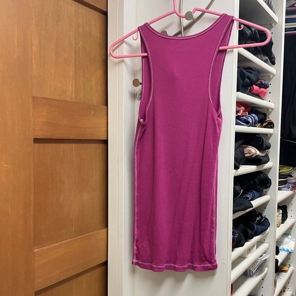 Women's “the Boyfriend Tank” in Pink - Picture 3 of 3